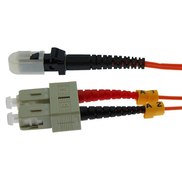 SC-MTRJ Multimode Duplex 62.5/125 Fiber Optic Cable