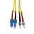 SC-ST Singlemode OS2 Duplex 9/125 Fiber Patch Cable, UL, ROHS