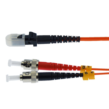 MTRJ-ST Multimode Duplex 62.5/125 Fiber Optic Cable