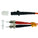 MTRJ-ST Multimode Duplex 62.5/125 Fiber Optic Cable