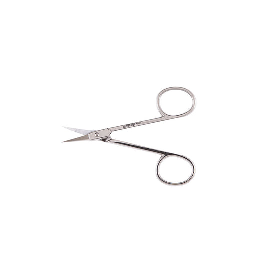 Klein Tools G103C Embroidery Scissor, Fine Point. Curved Blade