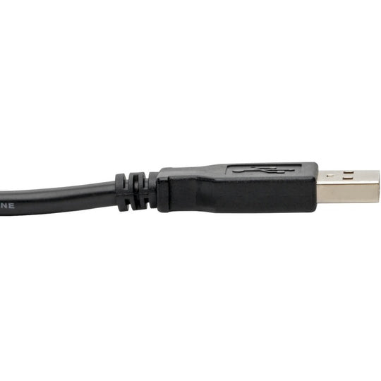 Tripp Lite USB to DC Power Cord Cable M/M USB-A to 3.5 x 1.35mm DC Barrel - 3ft