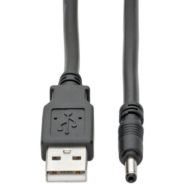 Tripp Lite USB to DC Power Cord Cable M/M USB-A to 3.5 x 1.35mm DC Barrel - 3ft