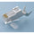 Platinum Tools 106190 RJ45 CAT6A 10Gig Shielded Connector with Liner, Solid 100 Pack