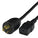 World Cord NEMA L6-15P to C19 15A 250V 14/3 SJT Power Cord - Black