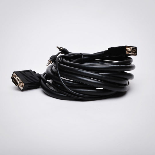 SVGA Cable with 3.5mm Audio - Double Shielded