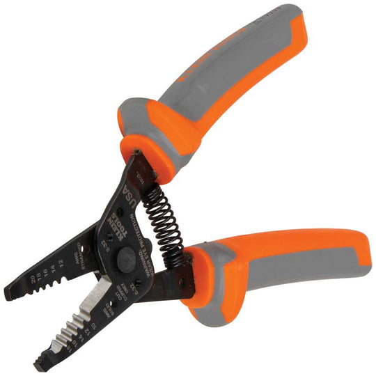 Klein Tools Insulated Klein-Kurve® Wire Stripper and Cutter, 11055RINS