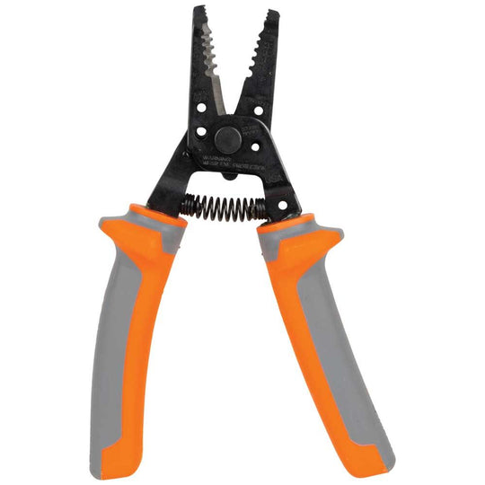 Klein Tools Insulated Klein-Kurve® Wire Stripper and Cutter, 11055RINS