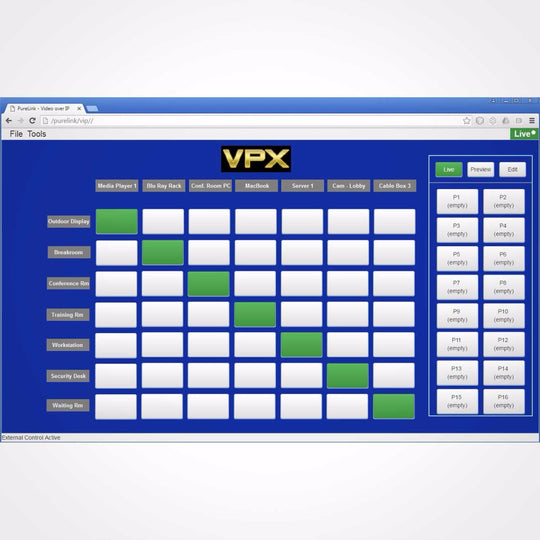 PureLink AV VPX IP Video Management Software