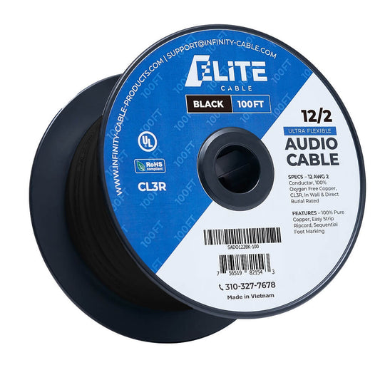 ABA Elite 12/2 65 Strand Speaker Wire, CL2/CL3R