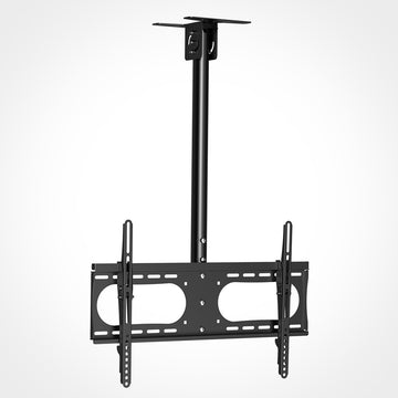 Rhino Brackets Tilt Ceiling TV Mount with Adjustable Pole - 37 to 65 Inch Screens