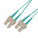 Lynn OM4 100Gb 50/125 Multimode Duplex Fiber Optic Patch Cable - SC/SC