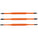 Klein Tools Screwdriver Blades, Insulated Double-End, 3-Pack, 13157
