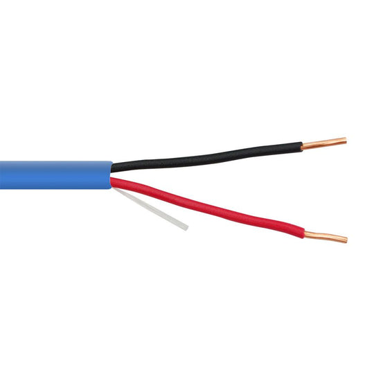 SCP 2C/14 AWG Solid FPLR PVC Fire Alarm Cable - 1000ft Spool