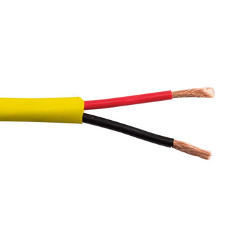 SCP 2C/14 AWG 41 Strand BC, Standard Speaker Cable, PVC JKT, Yellow - 1000ft Spool