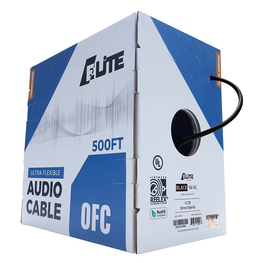 ABA Elite 14/4 105 Strand Speaker Wire, CL2/CL3R