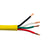 SCP 4C/14 AWG 41 Strand BC, Standard Speaker Cable, PVC JKT, Yellow - 500ft Box