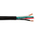 SCP Direct Burial Speaker Cable, 4C/14AWG 105 Strand Oxygen Free Copper, Gel Filled, LLDPE JKT, Black - 500ft Box