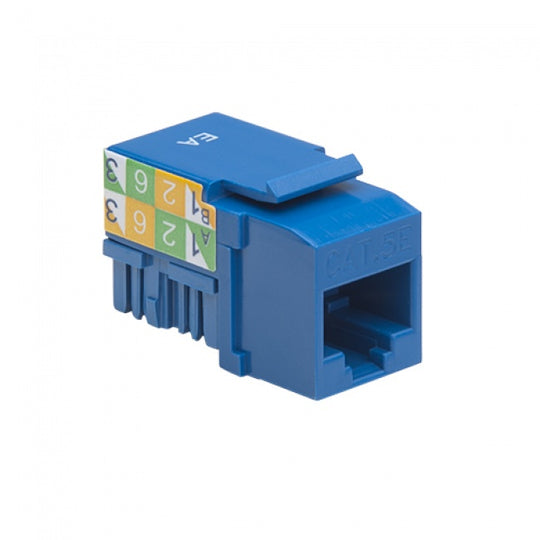 Platinum Tools Keystone Jack, Cat5e, 110 - 50pc/Installer Pack