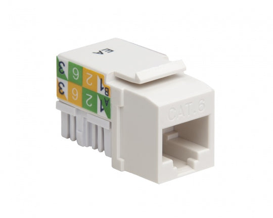 Platinum Tools Keystone Jack, Cat6, 110 - 50pc/Installer Pack