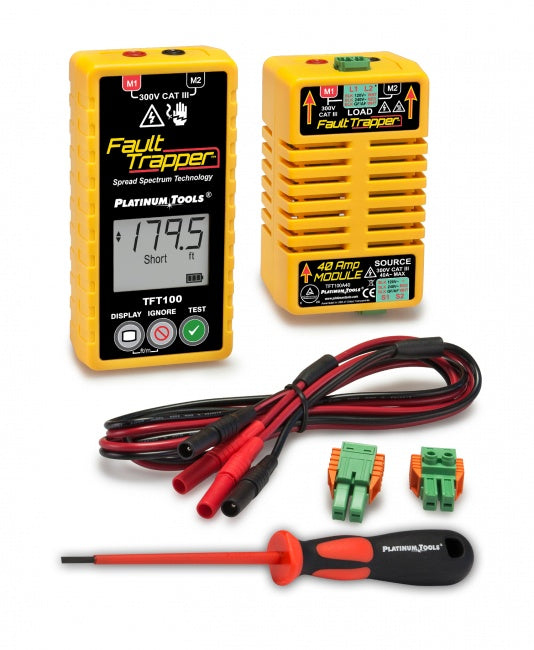 Platinum Tools Fault Trapper™ Arc Fault Circuit Tester and Fault Locator