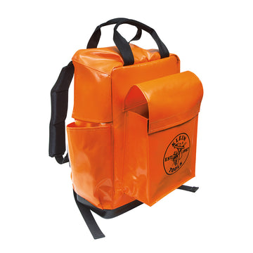 Klein Tools 5185ORA Lineman Backpack Orange