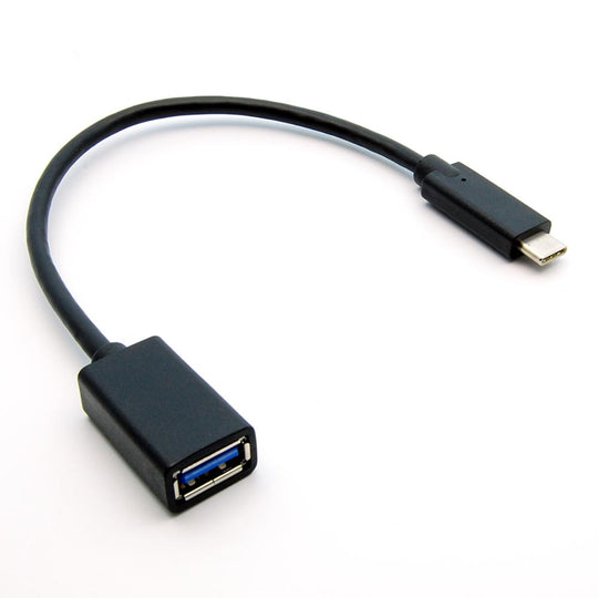 8 Inch USB Type C Male to USB3.0 (G1) A-Female Cable