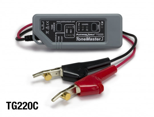 Platinum Tools Tone Master High Power Tone Generator with Angled Bed-of-Nails Clips