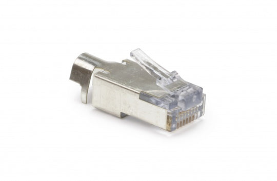 PlatinumTools EZ-RJ45 Cat5e/6 Shielded, External Ground Connectors - 50/Jar