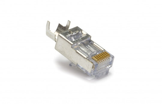 PlatinumTools EZ-RJ45 Cat5e/6 Shielded, External Ground Connectors - 50/Jar