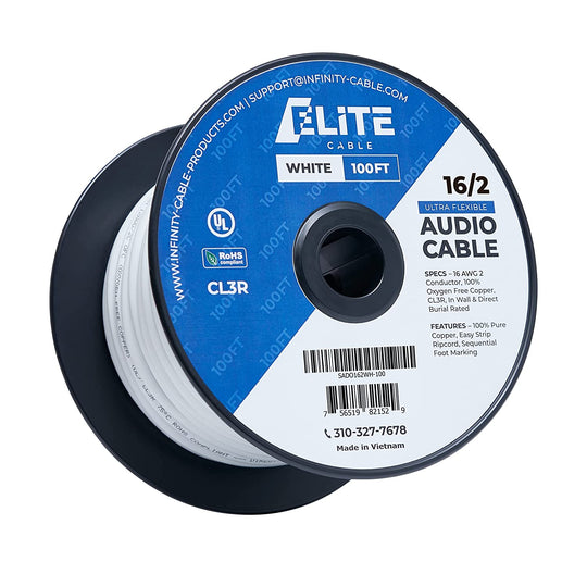 ABA Elite 16/2 65 Strand Speaker Wire, CL2/CL3R