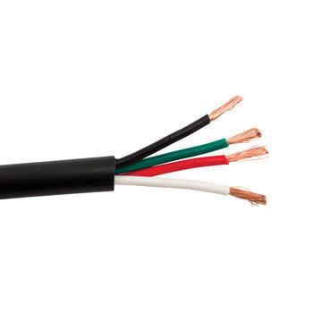 SCP INDOOR/OUTDOOR PRO GRADE SPEAKER CABLE - 4C/16 AWG 65 STRAND OFC, UL CMR, EN50575:2014 Eca, SUN RES HD PVC JKT 500FT BOX