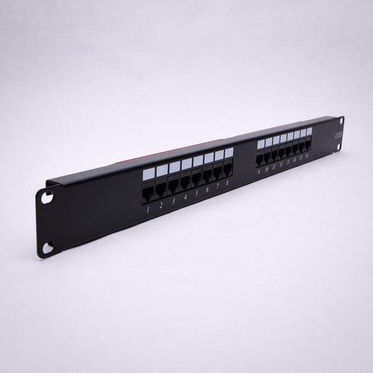 Vertical Cable Cat6 Patch Panel - 110 Type, UL