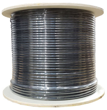 Vertical Cable CAT6A Shielded (F/UTP), 23AWG, Plenum (CMP), 1000ft Spool, UL Listed