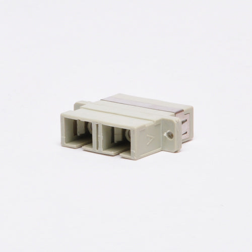 Fiber Adapter - SC-SC Female to Female Multimode Duplex, Plastic