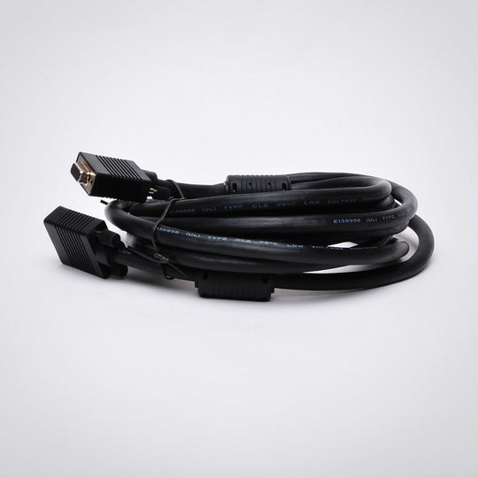 SVGA Male to Female Cable - Double Shielded with Dual Ferrites