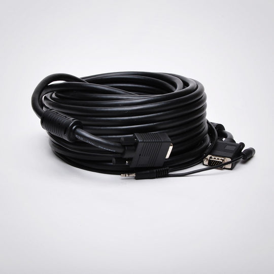 SVGA Cable with 3.5mm Audio - Double Shielded