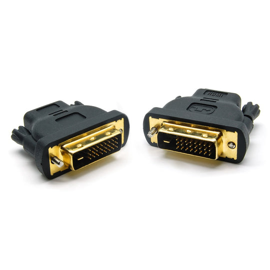 DVI to HDMI Adapter - Female HDMI to DVI Male, Bidirectional