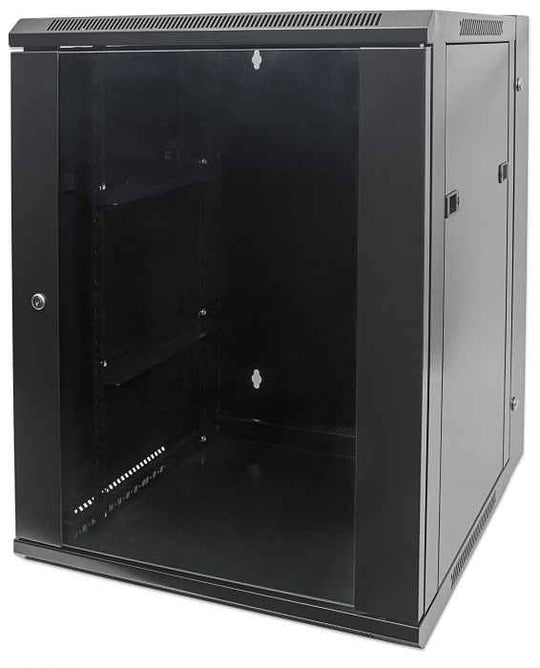 Intellinet 19" Double Section Wallmount Cabinet, 425mm Usable Depth - 9U