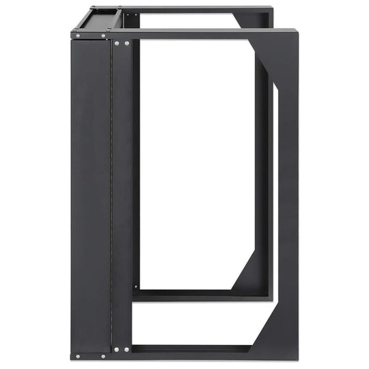 Intellinet 19" Wall Mount Open Frame Network Rack, Front-Hinged Swing Frame - 12U