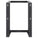 Intellinet 19" Wall Mount Open Frame Network Rack, Front-Hinged Swing Frame - 15U