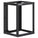 Intellinet 19" Wall Mount Open Frame Network Rack, Rear-hinged Swing Frame - 15U