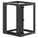 Intellinet 19" Wall Mount Open Frame Network Rack, Rear-hinged Swing Frame - 15U