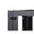 Intellinet 19" Wall Mount Open Frame Network Rack, Rear-hinged Swing Frame - 6U