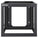 Intellinet 19" Wall Mount Open Frame Network Rack, Rear-hinged Swing Frame - 9U