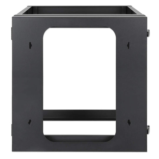 Intellinet 19" Wall Mount Open Frame Network Rack, Rear-hinged Swing Frame - 9U