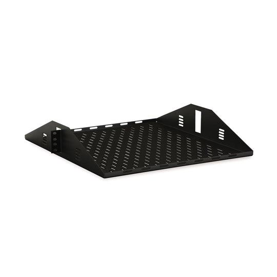 Kendall Howard 2U Vented Center Mount Shelf