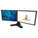 Crimson-AV DSH2 Horizontal Dual Monitor Desk Mount Bracket for 10 to 22.75 inch Screens