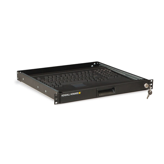 Kendall Howard 1 Unit (1U) 2 Post Rack Mount Keyboard Tray