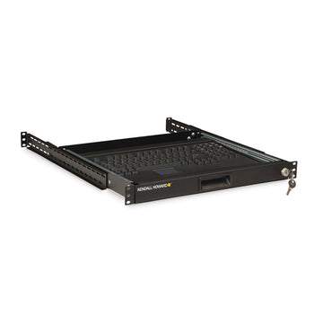 Kendall Howard 1U Rackmount 4-Post Keyboard Tray